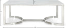 Copley - Coffee Table - Pearl Silver