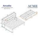 Renell - Twin Bed With Trundle & Storage - Black & Silver