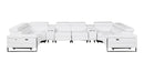 1246 - 8-Piece U-Shaped Modular Power Reclining Sectional With 2 Power Recliners And Power Headrests