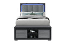 Madison - Full Storage Bed - Black