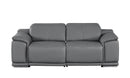 2679 - Genuine Leather Loveseat With Dual Power Recliners