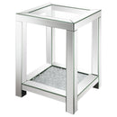 Valentina - Square Glass Top Table