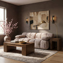 Orin - Velvet Performance Fabric Upholstered 2 Piece Modular Sofa