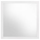 Ines - Dresser Mirror Holographic - White High Gloss