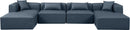 Cube - 6 Piece Modular Double Chaise Sectional