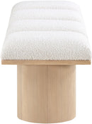 Pavilion - 4 Piece Modular Bench With Natural Base