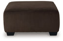 Kimlee - Oversized Accent Ottoman - Chocolate