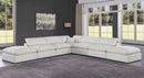 Comfy - 7 Piece Linen Modular Corner Sectional