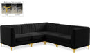 Alina - 5 Piece Modular Corner Sectional