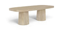 Woodhaven - Solid Wood And Oak Veneer Dining Table