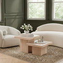 Spencer - Oak Veneer 2 Piece Coffee Table