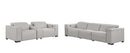 1208 - Leather Reclining Set (Sofa & Loveseat With 5 Power Recliners)