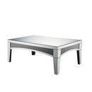 Noralie - 48" Coffee Table - Mirrored & Faux Diamonds
