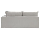 Marisa - Modular RF Loveseat With 2 Pillows - Beige Boucle