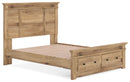 Makidern - Panel Storage Bed