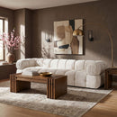 Orin - Velvet Performance Fabric Upholstered 3 Piece Modular Sofa