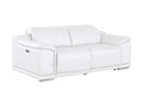 2679 - Genuine Leather Loveseat With Dual Power Recliners
