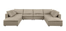 1100 - Top-Grain Italian Leather 8-Piece Sectional With Chaise