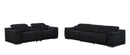 9762 - 6-Piece Modular Power Reclining Sofa And Console Loveseat Set With 5 Power Recliners In