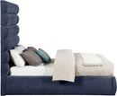 Adam - Chenille Fabric Bed With 70.5" Headboard