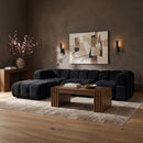 Orin - Velvet 4 Piece Modular Sectional With Chaise