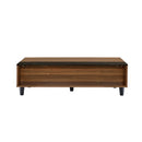 Avala - Coffee Table With Lift Top - Walnut & Black