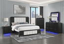 Beckett - 5 Piece King Bedroom Set - Black