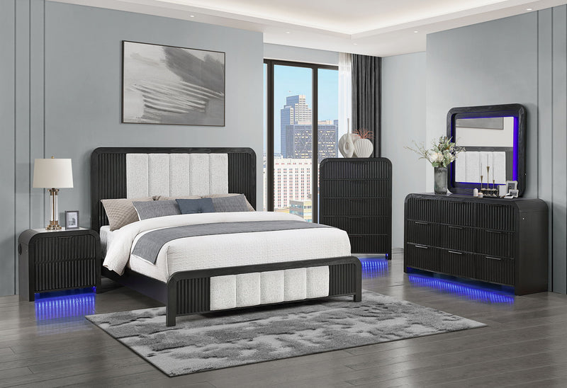 Beckett - 5 Piece Queen Bedroom Set - Black