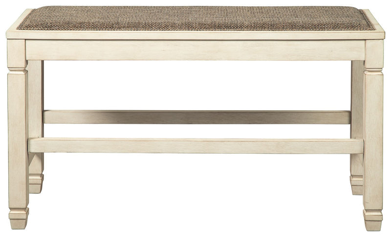 Bolanburg - DBL Counter UPH Bench  - Beige