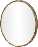 Hammer - Round Iron Mirror