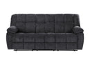 U6000 - Reclining Sofa - Black