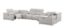 2679 - 8-Piece U-Shaped Power Reclining Sectional In Genuine Leather (2 Recliners)