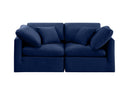 Indulge - Velvet 2 Seat Modular Sofa