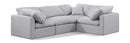 Indulge - Linen 4 Piece Modular Corner Sectional