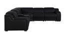 1116 - 6-Piece L-Shaped Sectional Sofa In With 3 Power Recliners & Power Headrests