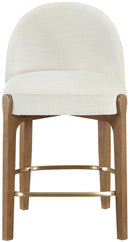 Torino - Counter Stool With Brushed Brown Base