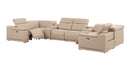 2679 - 8-Piece U-Shaped Power Reclining Sectional In Genuine Leather (2 Recliners)