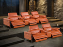 1246 - Modular Power Reclining Dual Console Sofa And Console Loveseat Set With Power Headrests