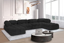 Ames - 6 Piece Fabric Modular U-Shaped Sectional