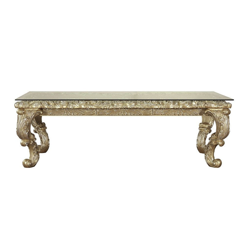 Vatican - Dining Table - Champagne Silver
