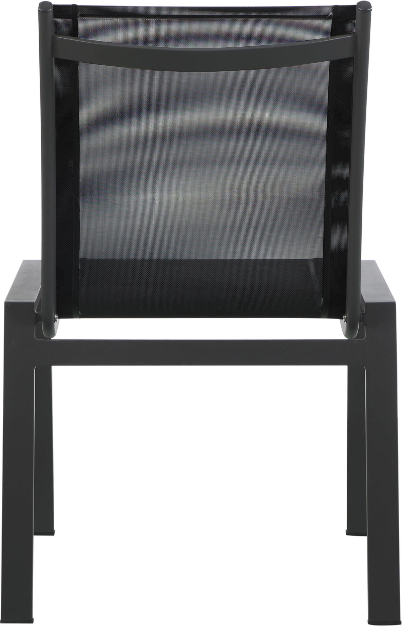Nizuc - Outdoor Patio Dining Chair With Gray Frame (Set of 2)