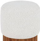Veranda - Ottoman / Stool With Brown Base