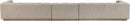 Modari - Sectional - Beige