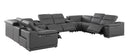 9762 - 10-Piece U-Shaped Sectional Sofa With 4 Power Recliners