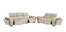 1224 - 5-Piece Modular Power Reclining Sofa And Loveseat Set In With 4 Power Recliners & Power Headrests
