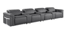 1126 - 7-Piece Modular Power Reclining Sofa In With 4 Power Recliners & Power Headrests