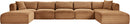 Shaggy - Fabric 7 Piece Modular Sectional With 2 Ottomans