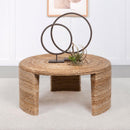 Artina - Woven Rattan Round Table