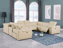 9762 - 8-Piece U Shaped Sectional Sofa With 4 Power Recliners