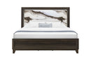 Harmony - 5 Piece Queen Bedroom Set (Bed, Dresser & Mirror, Nightstand, Chest) - Dark Brown